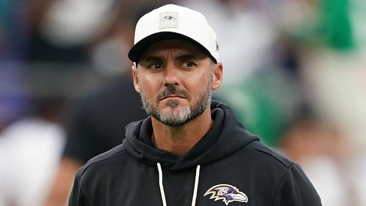 Baltimore Ravens head coach Jesse Minter Baltimore Ravens head coach Jesse Minter