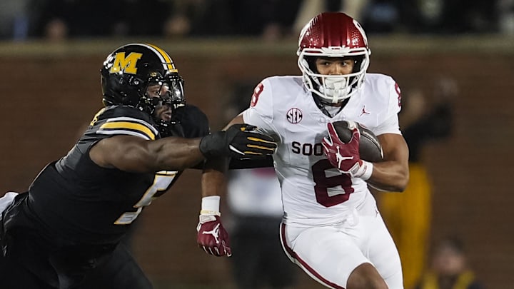 Oklahoma running back Taylor Tatum