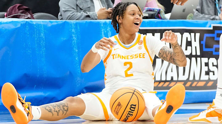 March 21: Tennessee Lady Vols guard Ruby Whitehorn (2) reacts during a first-round game against the South Florida Bulls at Value City Arena in Columbus, Ohio. March 21: Tennessee Lady Vols guard Ruby Whitehorn (2) reacts during a first-round game against the South Florida Bulls at Value City Arena in Columbus, Ohio.