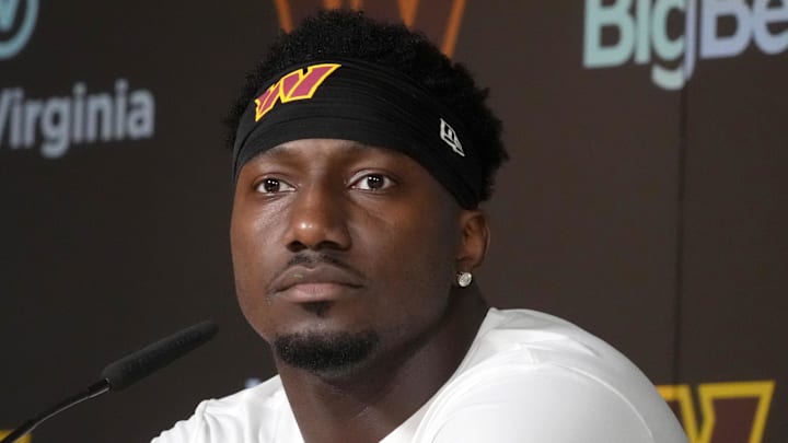 Washington Commanders wide receiver Deebo Samuel Sr. Washington Commanders wide receiver Deebo Samuel Sr.