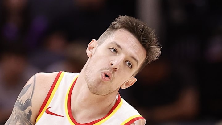 Vit Krejci reacts after missing a shot in a match against the Sacremento Kings Vit Krejci reacts after missing a shot in a match against the Sacremento Kings