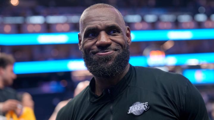 Los Angeles Lakers forward LeBron James