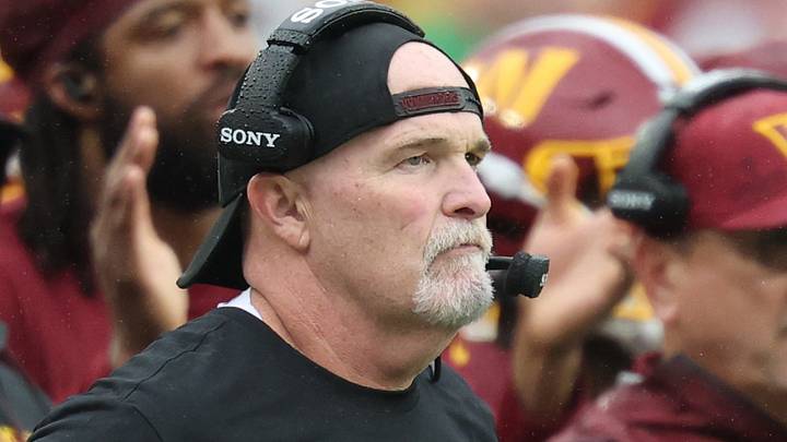 Washington Commanders head coach Dan Quinn Washington Commanders head coach Dan Quinn