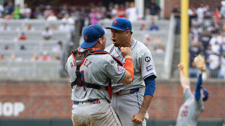 New York Mets v Atlanta Braves - Game One New York Mets v Atlanta Braves - Game One