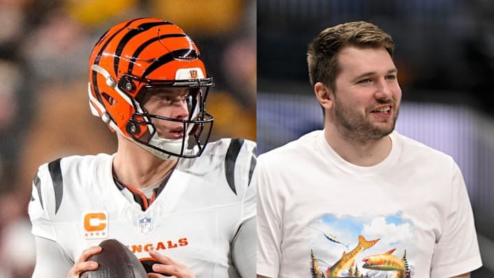 Luka Doncic, Joe Burrow Luka Doncic, Joe Burrow