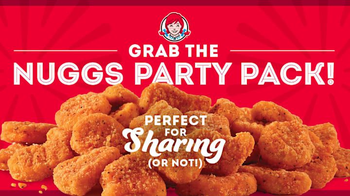 It’s a Nuggs Party! Wendy’s fans can discover a new way to Nugg with the Nuggs Party Pack on Wendy’s Wednesday in select markets. - credit: The Wendy's Company