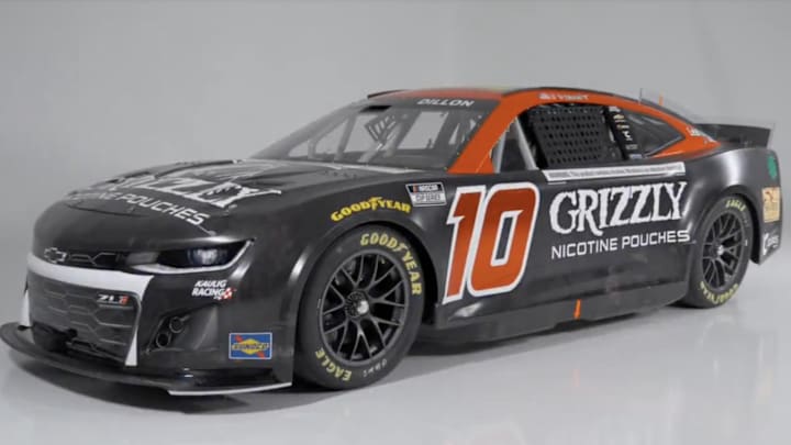 Grizzly Nicotine Pouches will sponsor Ty Dillon and Kaulig Racing in nine NASCAR Cup Series events in 2025, starting with the Daytona 500. Grizzly Nicotine Pouches will sponsor Ty Dillon and Kaulig Racing in nine NASCAR Cup Series events in 2025, starting with the Daytona 500.