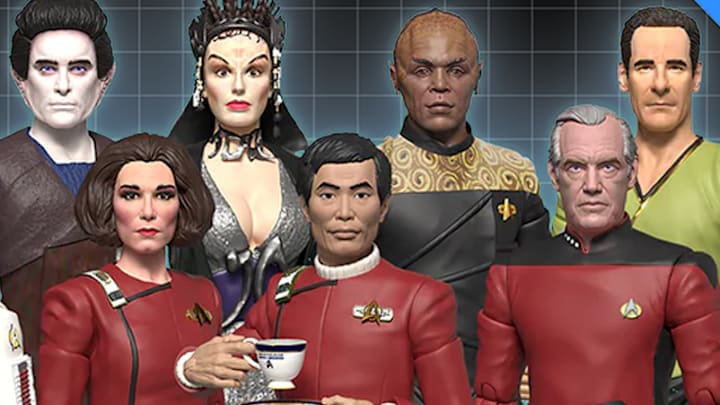 Nacelle’s Star Trek Figure Line. Image courtesy The Nacelle Company