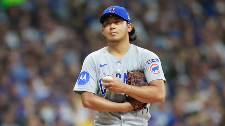 Chicago Cubs pitcher Shota Imanaga Chicago Cubs pitcher Shota Imanaga