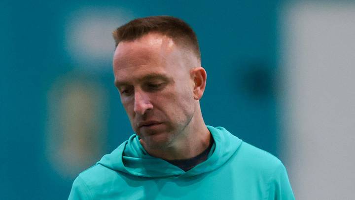 Miami Dolphins head coach Jeff Hafley Miami Dolphins head coach Jeff Hafley