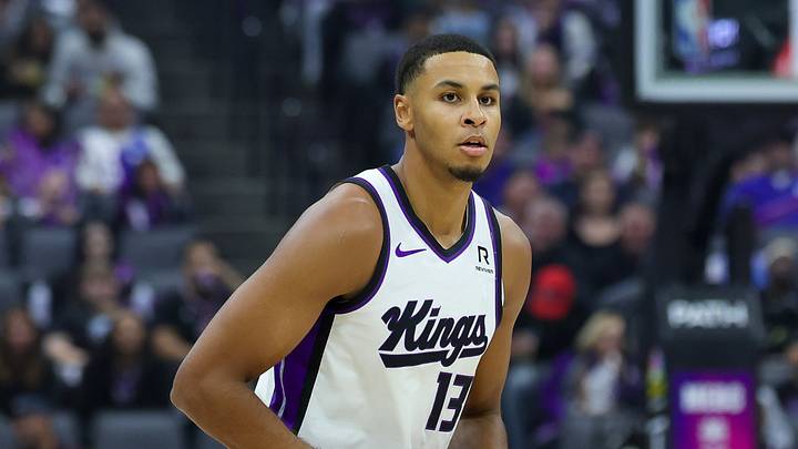 Nov 8, 2024; Sacramento, California, USA; Sacramento Kings forward Keegan Murray (13) during the game against the Los Angeles Clippers at Golden 1 Center. Nov 8, 2024; Sacramento, California, USA; Sacramento Kings forward Keegan Murray (13) during the game against the Los Angeles Clippers at Golden 1 Center.