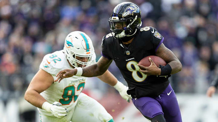 Baltimore Ravens QB Lamar Jackson