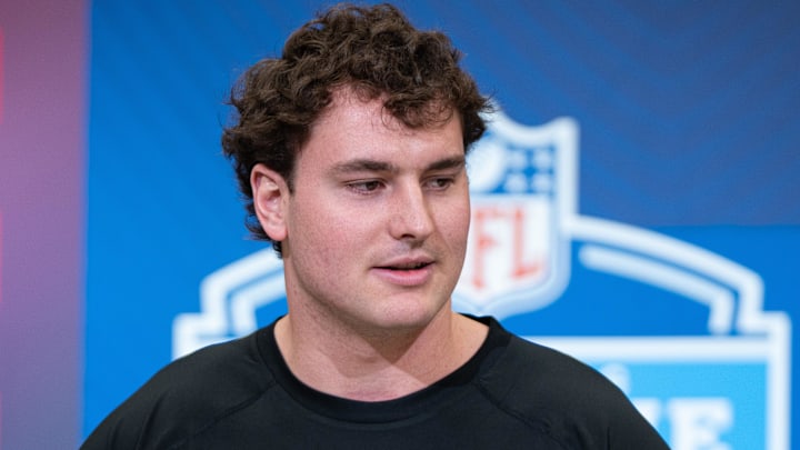 Carolina Panthers center Sam Hecht