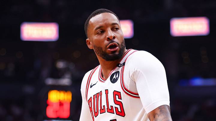 TORONTO, CANADA - OCTOBER 21: Norman Powell #24 of the Chicago Bulls reacts against the Toronto Raptors during the first half in their NBA game at Scotiabank Arena on October 21, 2026 in Toronto, Canada. (Photo by Cole Burston/Getty Images) TORONTO, CANADA - OCTOBER 21: Norman Powell #24 of the Chicago Bulls reacts against the Toronto Raptors during the first half in their NBA game at Scotiabank Arena on October 21, 2026 in Toronto, Canada. (Photo by Cole Burston/Getty Images)