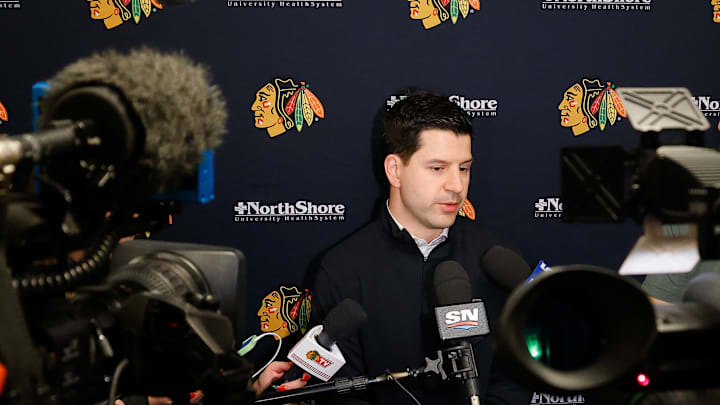 Chicago Blackhawks Morning Skate