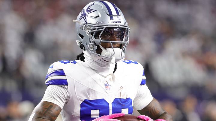 Dallas Cowboys wide receiver CeeDee Lamb practices before the game against the Buccaneers. Dallas Cowboys wide receiver CeeDee Lamb practices before the game against the Buccaneers.