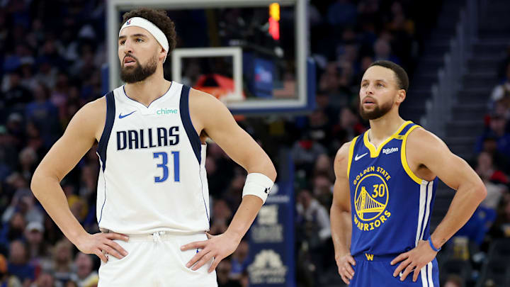 Dallas Mavericks, Klay Thompson, Stephen Curry Dallas Mavericks, Klay Thompson, Stephen Curry