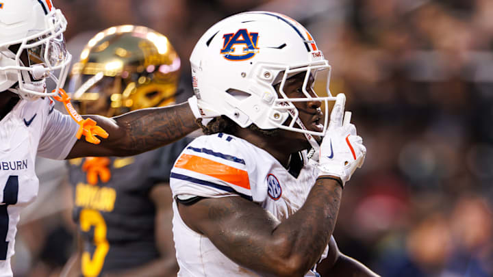 Auburn Tigers running back Damari Alston rushed 16 times for 84 yards and a touchdown against Baylor.