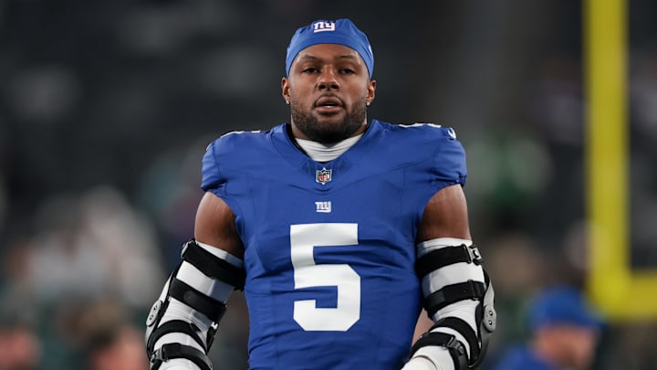New York Giants linebacker Kayvon Thibodeaux 
