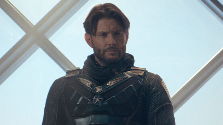 Soldier Boy (Jensen Ackles) in The Boys season 5. 