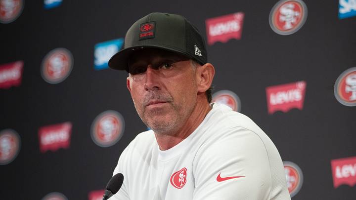 San Francisco 49ers head coach Kyle Shanahan
