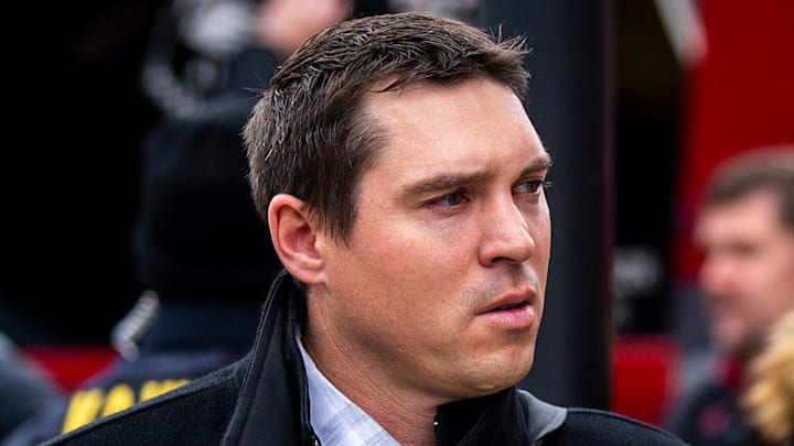 Wisconsin interim head coach Jim Leonhard