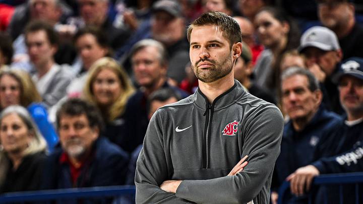 Washington State Cougars head coach David Riley. Washington State Cougars head coach David Riley.