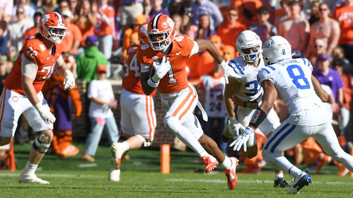 Clemson wide receiver T.J. Moore has impressed Dabo Swinney with his growth and consistency since Bryant Wesco Jr.’s season-ending injury.