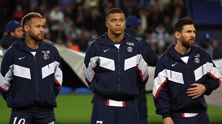 Neymar, Mbappé et Messi - PSG 2022