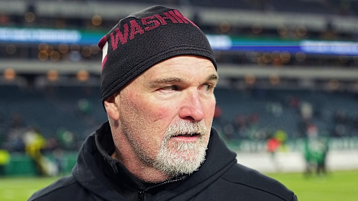 Washington Commanders head coach Dan Quinn