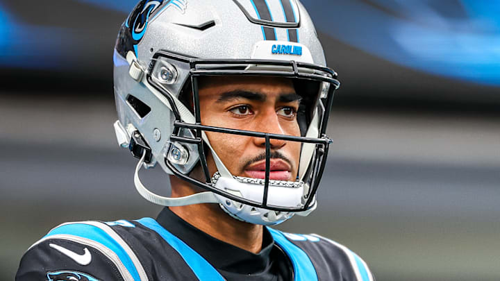 Carolina Panthers quarterback Bryce Young Carolina Panthers quarterback Bryce Young