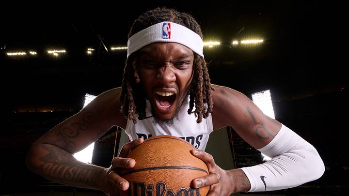 Sep 28, 2026; Portland, OR, USA; Portland Trail Blazers center Robert Williams III (35) during media day at the Moda Center. Mandatory Credit: Troy Wayrynen-Imagn Images