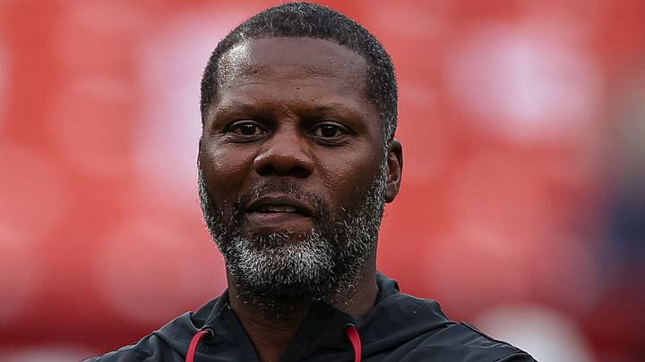 Washington Commanders defensive coordinator Daronte Jones Washington Commanders defensive coordinator Daronte Jones
