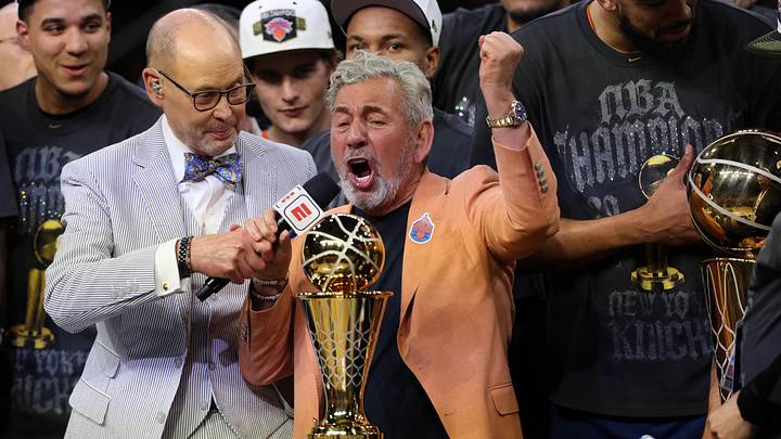 James Dolan, Knicks at Spurs James Dolan, Knicks at Spurs