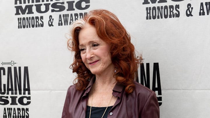 Bonnie Raitt arrives for the Americana Music Association Awards