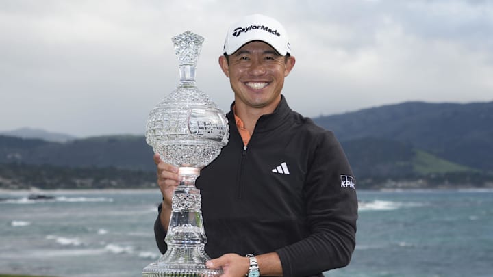 Collin Morikawa won the AT&T Pebble Beach Pro-Am for his first PGA Tour title since 2023.  