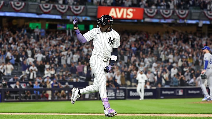 Chisholm went 1-for-1 with a solo home run in Game 2 of the ALDS. Chisholm went 1-for-1 with a solo home run in Game 2 of the ALDS.