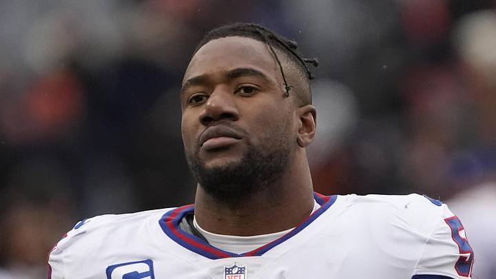 New York Giants linebacker Bobby Okereke New York Giants linebacker Bobby Okereke