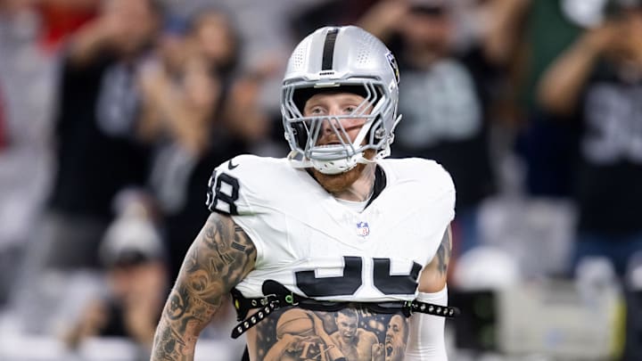 Las Vegas Raiders defensive end Maxx Crosby's cleats almost got him in trouble with the NFL.