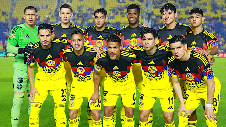El once titular del América contra Juárez