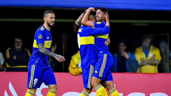 Los Xeneizes cuando se enteran que están en octavos de la Libertadores 2022.