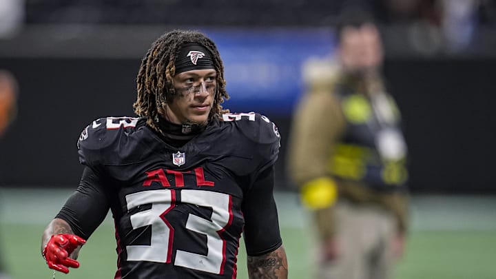 Atlanta Falcons nickel corner Billy Bowman Jr.