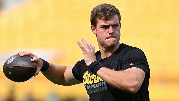 Pittsburgh Steelers quarterback Will Howard