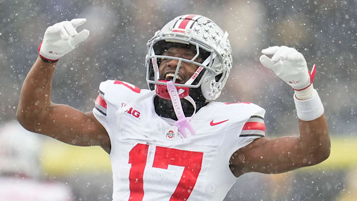 Ohio State Buckeyes wide receiver Carnell Tate