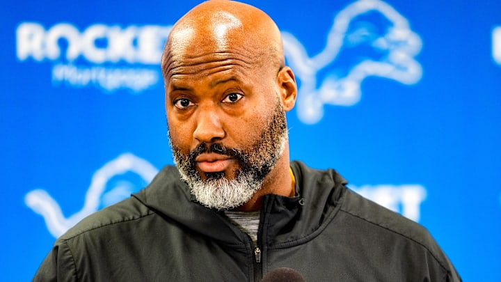 Detroit Lions general manager Brad Holmes