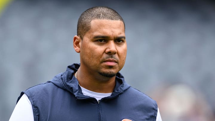 Chicago Bears general manager Ryan Poles Chicago Bears general manager Ryan Poles