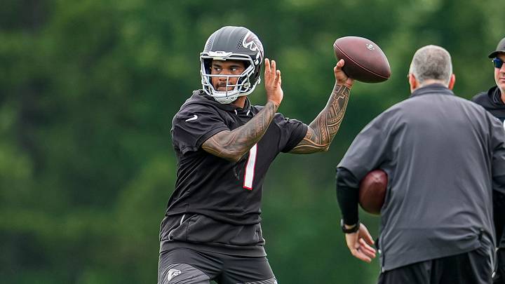 Atlanta Falcons quarterback Tua Tagovailoa was named the starter for the first preseason game on Friday against the Broncos. Atlanta Falcons quarterback Tua Tagovailoa was named the starter for the first preseason game on Friday against the Broncos.