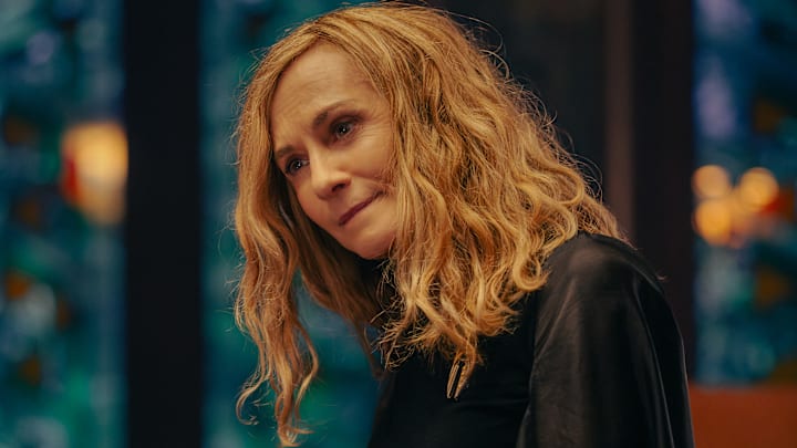 Holly Hunter as Captain Nahla Ake in season 1, episode 5, of Star Trek: Starfleet Academy streaming on Paramount+. Photo Credit: Brooke Palmer/Paramount+