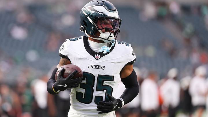 DB Michael Carter II could be one of three Eagles riding the bench against the Cowboys on Monday night. DB Michael Carter II could be one of three Eagles riding the bench against the Cowboys on Monday night.