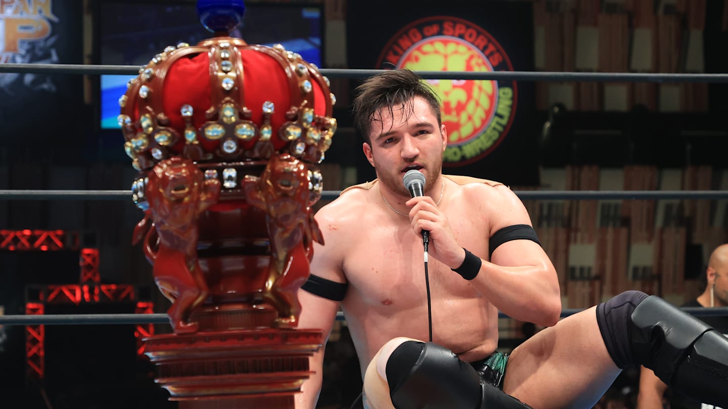 Callum Newman Sets Record By Winning IWGP Heavyweight Championship at NJPW Sakura Genesis